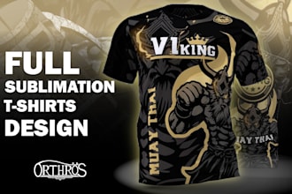 designe full sublimation tshirts