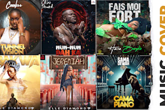 design a stunning music album cover in 24 hours