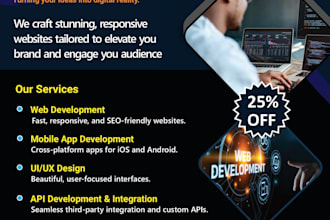develop any website for your business or personal project