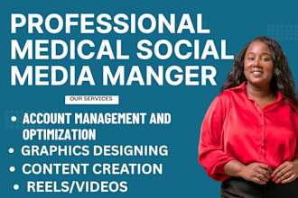 be your social media marketing manager instagram content creator for medical spa