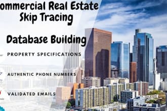 provide bulk skip tracing for real estate and business leads