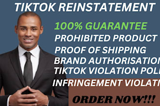 remove suspension from your tiktok shop violation tiktok etsy ads reinstatement