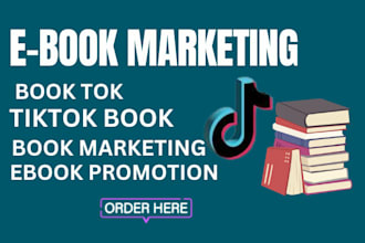 create a viral book promotion video for booktok and tiktok