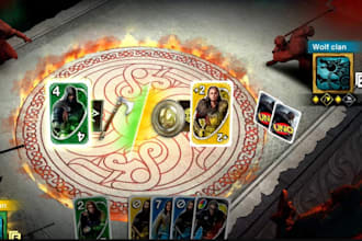 build 2d trading card game, 2d multiplayer card game development, unity game tcg