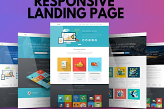 build wordpress landing page elementor landing page design