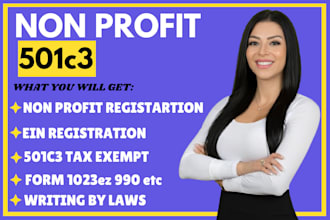 do 501c3, nonprofit tax return 990, 1023, nonprofit tax for US, UK, canada