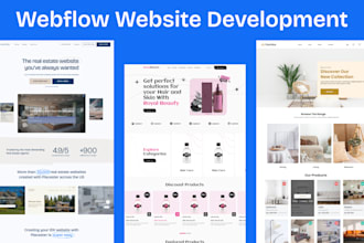 create a stunning and fully responsive webflow website