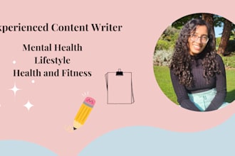 write compelling mental health, lifestyle, psychology blogs