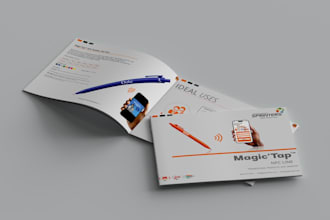 design professional product catalog, catalogue