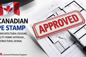 do canadian architectural structural plan and designs with canadian pe stamp