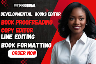 developmental book editor grammar check proofread and line editing