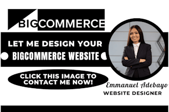 design a professional bigcommerce store to boost sales