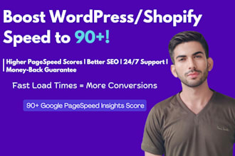 speed up wordpress shopify for google pagespeed insights