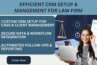 setup, automate your law firm zoho crm polio zendesk pipedrive vtiger glide