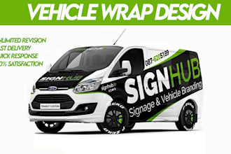 do van wrap design, car wrap, truck wrap, van wrap ,box trailer, vehicle wrap