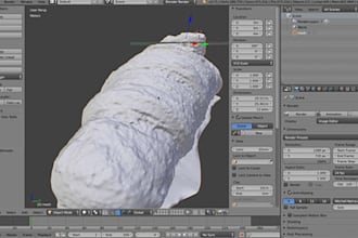 3d scanning clean up redesign 3d modeling do 3d model photogrammetry for print
