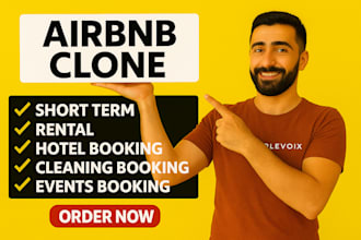 build hotel website tour site vacation rental and airbnb booking website