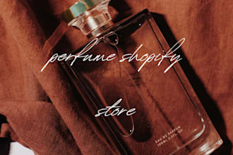 design perfume shopify store
