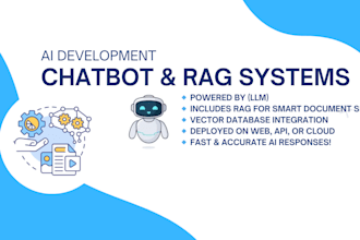 build ai chatbots , rag based on your need