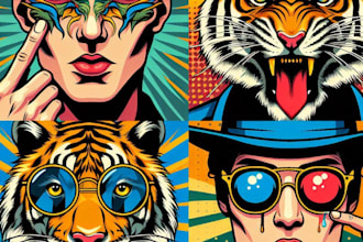 make an awesome wpap pop art portrait