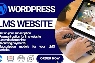 set up your subscription and payment option for lms website learndash tutor lms