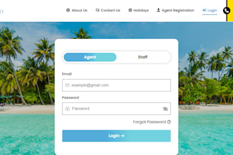 create a hotel booking website