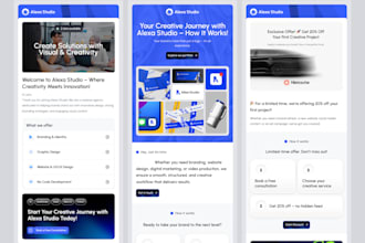 design a professional and responsive email template