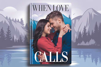 design professional romance and novel book covers