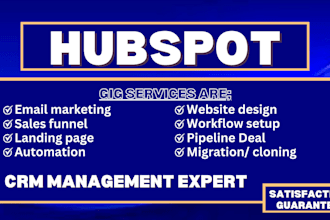 hubspot sales funnel hubspot crm hubspot website hubspot automation integration