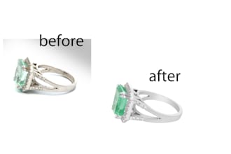 do jewelry photo retouching editing color correction