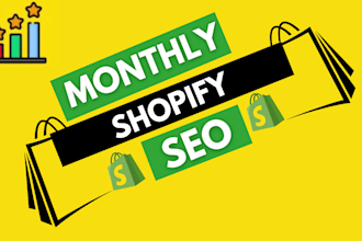 do complete shopify SEO service to increase organic sales