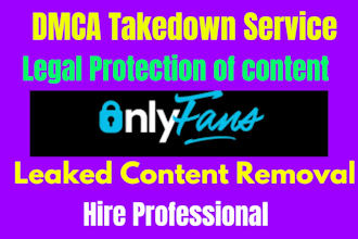 remove your leaked onlyfans content under dmca