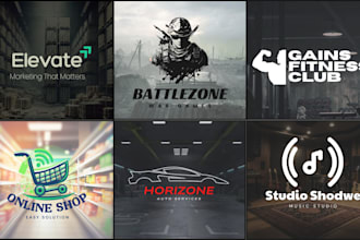 design a modern logo design and premium 3d mockup 48hr delivery