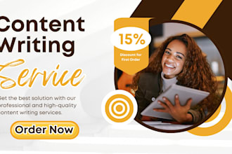 write SEO blog posts and web content to increase visitors