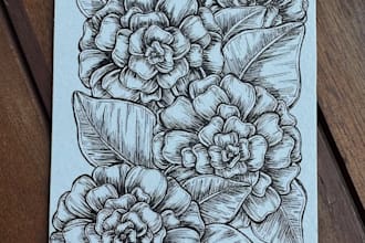 draw a realistic tattoo design or illustration