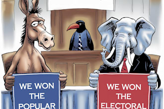 create political and editorial cartoons