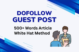 create dofollow guest post backlinks