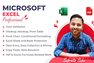 use formula in excel and google sheets, do data entry