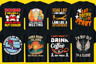 provide bulk tshirt designs for printful, merch and etsy