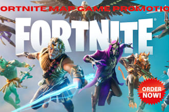 do fortnite map game promotion, fortnite map game marketing, game promotion uefn