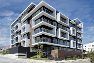 create 3d model and render exterior, interior, 3d floor plan commercial building
