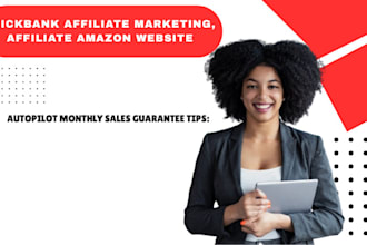 build clickbank, shopify sales, amazon website affiliate marketing sales funnel