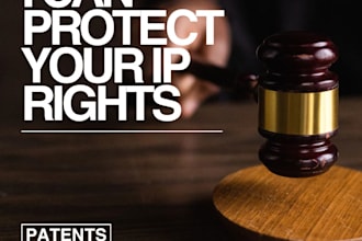 conduct a professional patent  trademark search for your invention brand