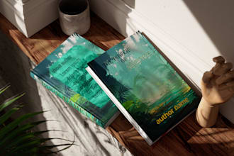 create professional book covers for self help ,story or fiction books