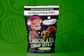 design a creative and outstanding food branding and packaging