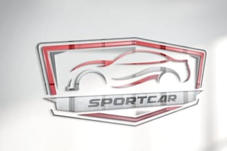 design automotive, car wash, auto detailing, and repair logo
