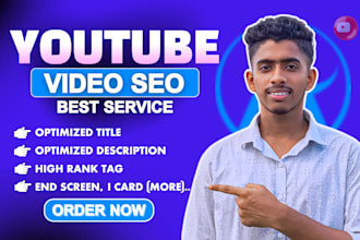 rank your youtube videos with expert SEO