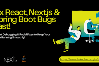 fix your react nextjs and spring boot bugs fast