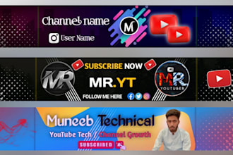 make youtube banner, outstanding banner art, facebook cover