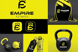 design 2 killer gym,health and sports fitness logo